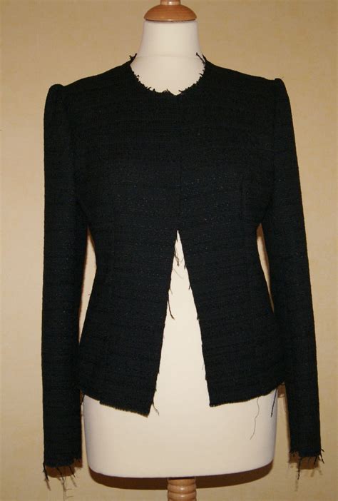 veste imitation chanel patron